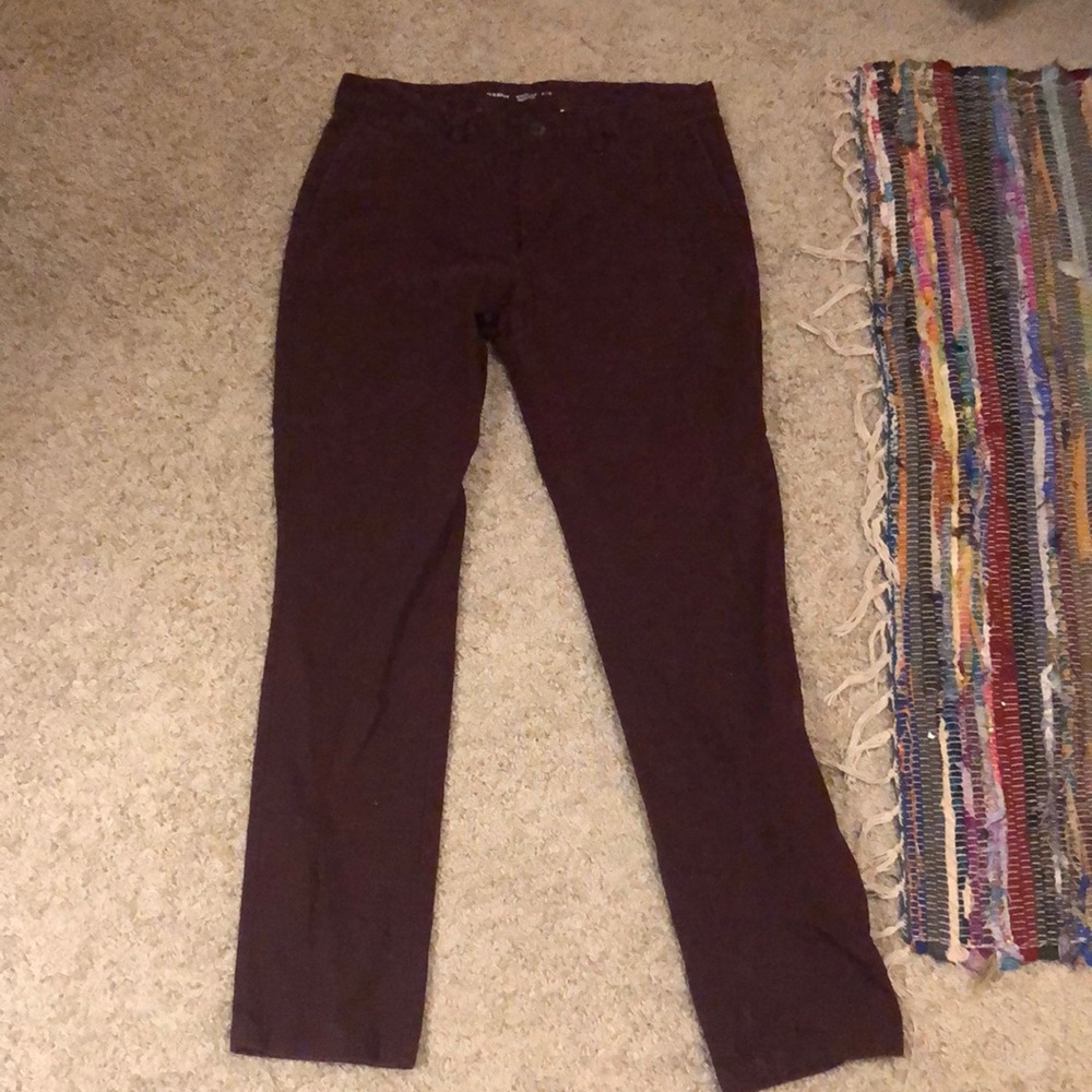 Maroon old navy pants